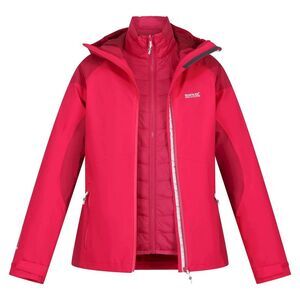 Regatta Womens/Ladies Wentwood VII 2 in 1 Waterproof Jacket / Pink Potion/Berry